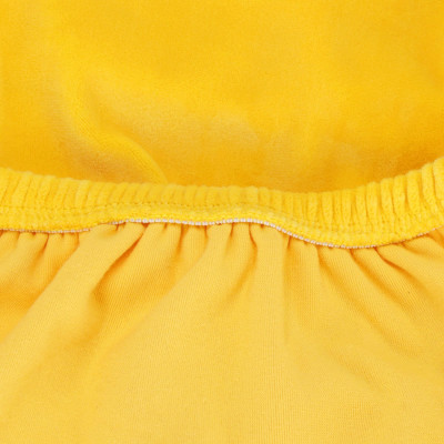 Poťah na stoličku elastický SPRINGOS HA5243 žltý