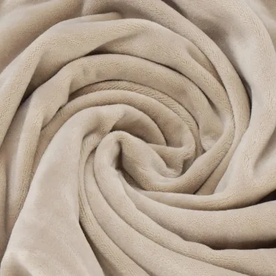 Poťah na stoličku elastický SPRINGOS HA5240 svetlo béžový zamat