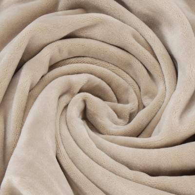 Poťah na stoličku elastický SPRINGOS HA5240 svetlo béžový zamat