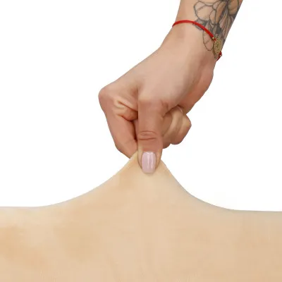 Poťah na stoličku elastický SPRINGOS HA5242 béžový zamat