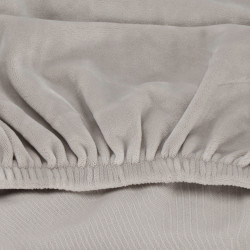 Poťah na stoličku elastický SPRINGOS HA5241 sivý zamat