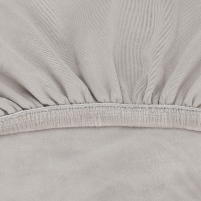 Poťah na stoličku elastický SPRINGOS HA5241 sivý zamat