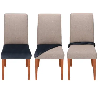 Poťah na sedák stoličky SPRINGOS HA5268 tmavo šedý