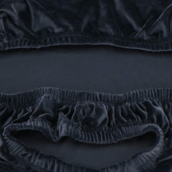 Poťah na sedák stoličky SPRINGOS HA5268 tmavo šedý