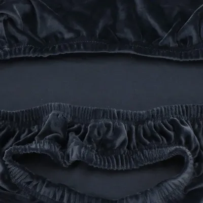 Poťah na sedák stoličky SPRINGOS HA5268 tmavo šedý