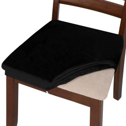 Poťah na sedák stoličky SPRINGOS HA5266 čierny