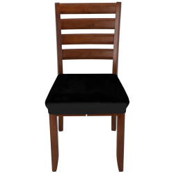 Poťah na sedák stoličky SPRINGOS HA5266 čierny