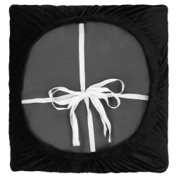 Poťah na sedák stoličky SPRINGOS HA5266 čierny