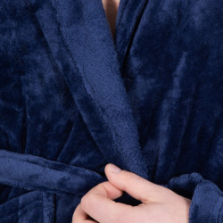 Pánsky župan M/L SPRINGOS HARMONY modrý