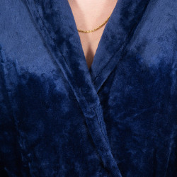 Pánsky župan M/L SPRINGOS HARMONY modrý