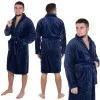 Pánsky župan M/L SPRINGOS HARMONY modrý