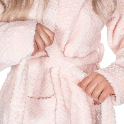 Dámsky župan S/M SPRINGOS AURA ružový