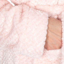 Dámsky župan S/M SPRINGOS AURA ružový