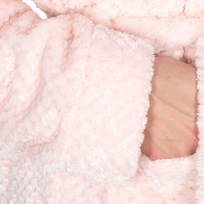 Dámsky župan S/M SPRINGOS AURA ružový