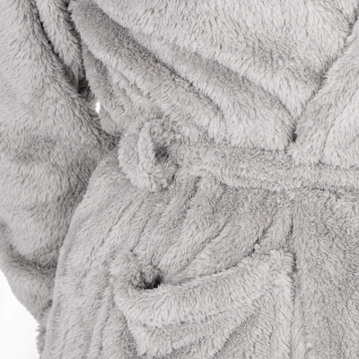 Dámsky župan L/XL SPRINGOS LUNA svetlo šedý