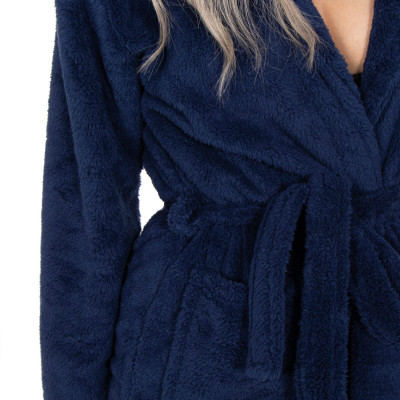 Dámsky župan L/XL SPRINGOS DREAM modrý