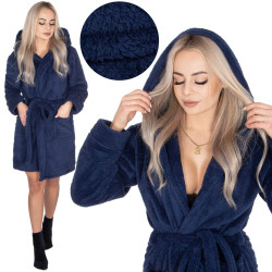 Dámsky župan L/XL SPRINGOS DREAM modrý