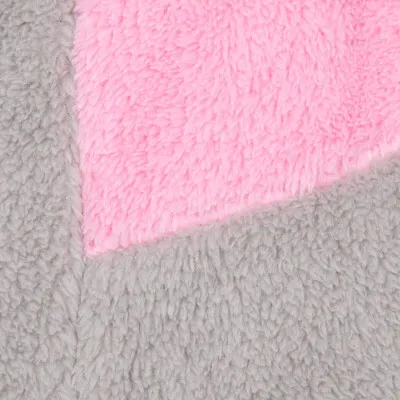 Dámsky župan s ušami L/XL SPRINGOS MOUSE šedo-ružový