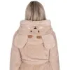 Dámsky župan s ušami L/XL SPRINGOS HAMSTER béžový