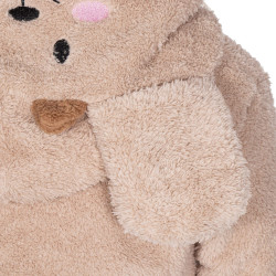 Dámsky župan s ušami L/XL SPRINGOS HAMSTER béžový