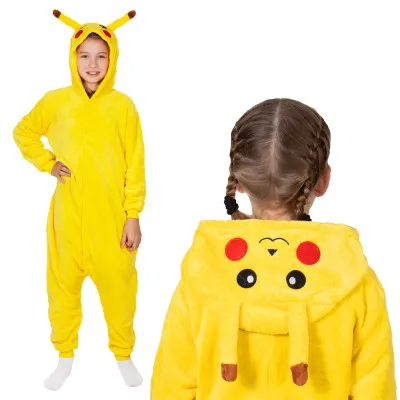 Pyžamo Pikachu veľ. 120-130 cm SPRINGOS KIGURUMI žlté