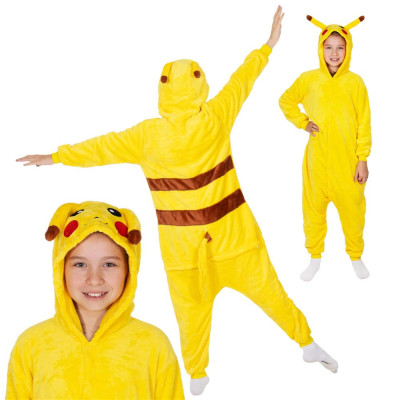Pyžamo Pikachu veľ. 120-130 cm SPRINGOS KIGURUMI žlté