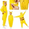 Pyžamo Pikachu veľ. 130-140 cm SPRINGOS KIGURUMI žlté