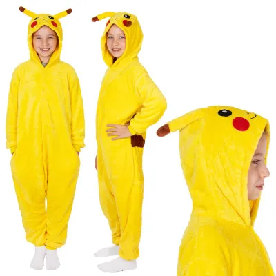 Pyžamo Pikachu veľ. 130-140 cm SPRINGOS KIGURUMI žlté