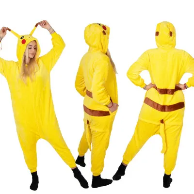 Pyžamo Pikachu veľ. S SPRINGOS KIGURUMI žltej