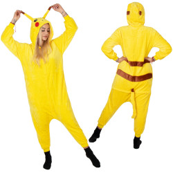 Pyžamo Pikachu veľ. S SPRINGOS KIGURUMI žltej