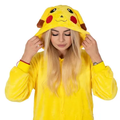 Pyžamo Pikachu veľ. S SPRINGOS KIGURUMI žltej
