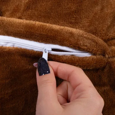 Pyžamo Sob vel. M SPRINGOS KIGURUMI hnědé