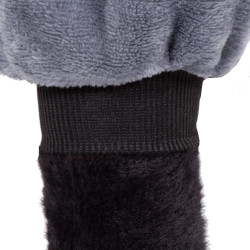 Pyžamo Lemur veľ. S SPRINGOS KIGURUMI šedo-biele