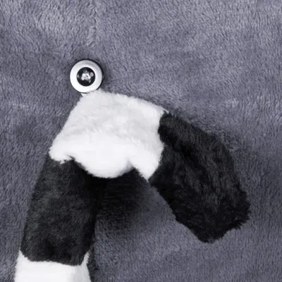 Pyžamo Lemur veľ. S SPRINGOS KIGURUMI šedo-biele