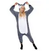 Pyžamo Lemur veľ. M SPRINGOS KIGURUMI šedo-biele