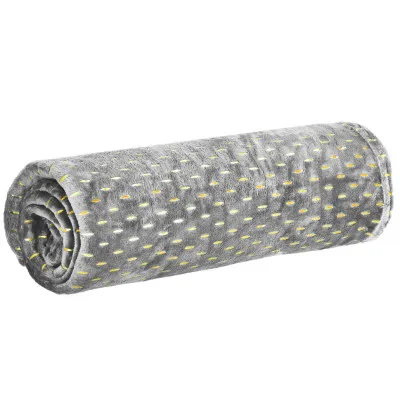 Plyšová deka 150x200 cm SPRINGOS EMBER sivá