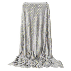 Plyšová deka 150x200 cm SPRINGOS EMBER sivá
