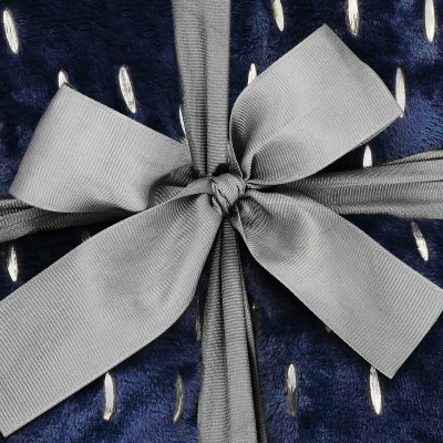 Plyšová deka 150x200 cm SPRINGOS EMBER tmavo modrá