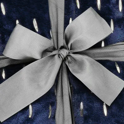 Plyšová deka 150x200 cm SPRINGOS EMBER tmavo modrá