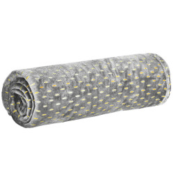 Plyšová deka 200x220 cm SPRINGOS EMBER sivá