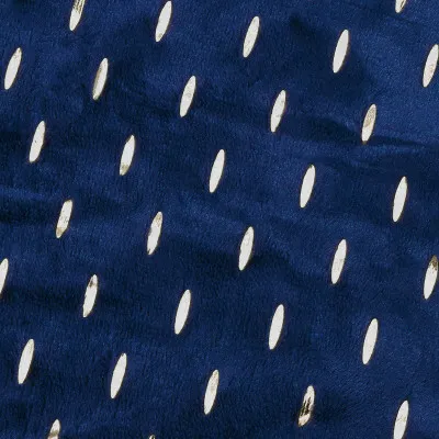 Plyšová deka 200x220 cm SPRINGOS EMBER tmavo modrá