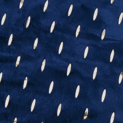 Plyšová deka 200x220 cm SPRINGOS EMBER tmavo modrá