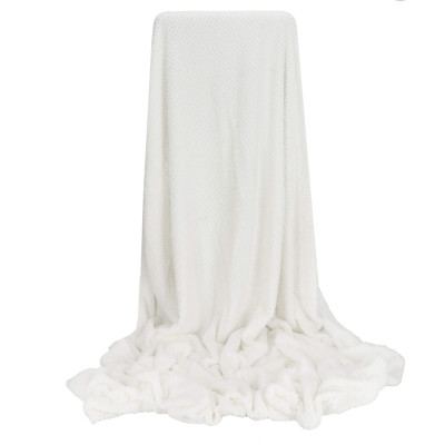 Deka so vzorom 200x220 cm SPRINGOS VESPA biela