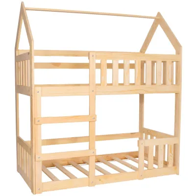 Detská dvojposchodová posteľ so zábranou SPRINGOS MAXÍK