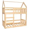 Detská dvojposchodová posteľ so zábranou SPRINGOS MAXÍK