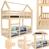 Detská dvojposchodová posteľ so zábranou SPRINGOS MAXÍK