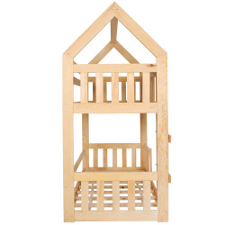 Detská dvojposchodová posteľ so zábranou SPRINGOS MAXÍK