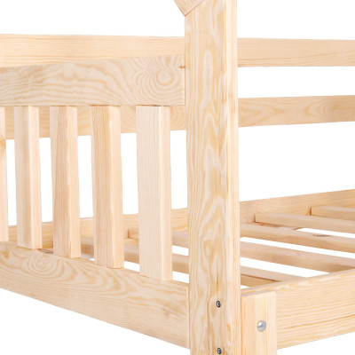 Detská dvojposchodová posteľ so zábranou SPRINGOS MAXÍK