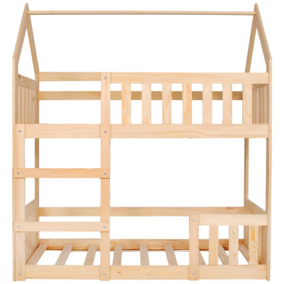 Detská dvojposchodová posteľ so zábranou SPRINGOS MAXÍK