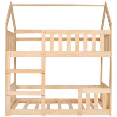 Detská dvojposchodová posteľ so zábranou SPRINGOS MAXÍK